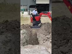 1Excavadora de 5 toneladas de tamaño pequeño