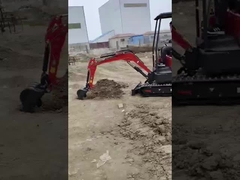 Fácil de operar y mantener Mini Excavadora 1.6T