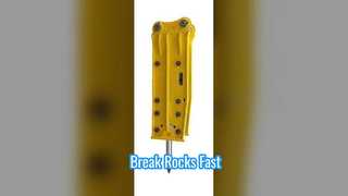 Potente rompedor de rocas para excavadora de 2810 mm