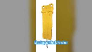 Rock Breaker Power Cincel de 155 mm Impacto máximo
