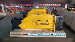 Rompedor de rocas para excavadora 155 mm 100 140 bar